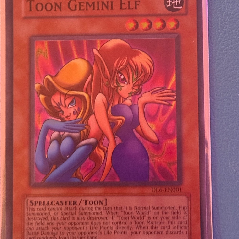 Toon Gemini Elf Trading Card